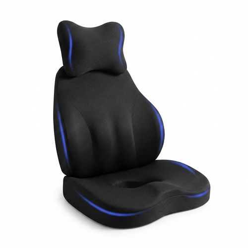 3-Piece Memory Foam Seat Cushion Set